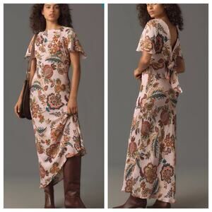 anthropologie plunge v neck slip dress By Anthropologie Plunge V-Neck Slip Dress